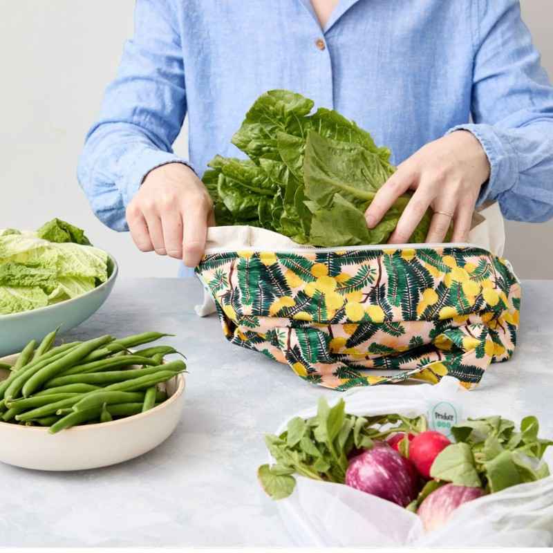 Produce Pod - Reusable Veggie Bag for Fridge - Wattle
