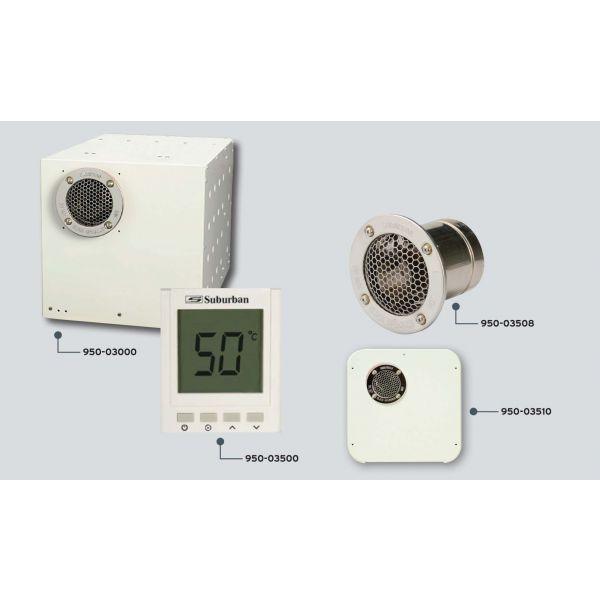 Suburban Nautilus on Demand HWS Complete White Control Panel and Vent - Everything Caravans