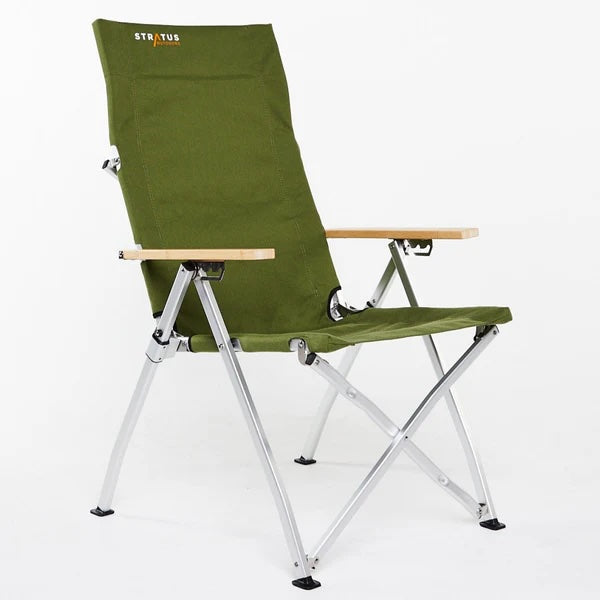 Stratus Outdoor ALL-DAY Reclining Camp Chair