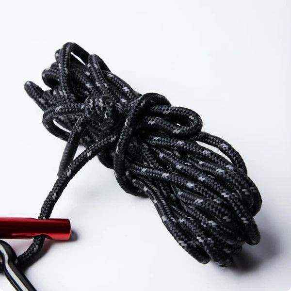 Stratus Outdoor Twin Guy Ropes W Tensioners - 4 Pack - Everything Caravans