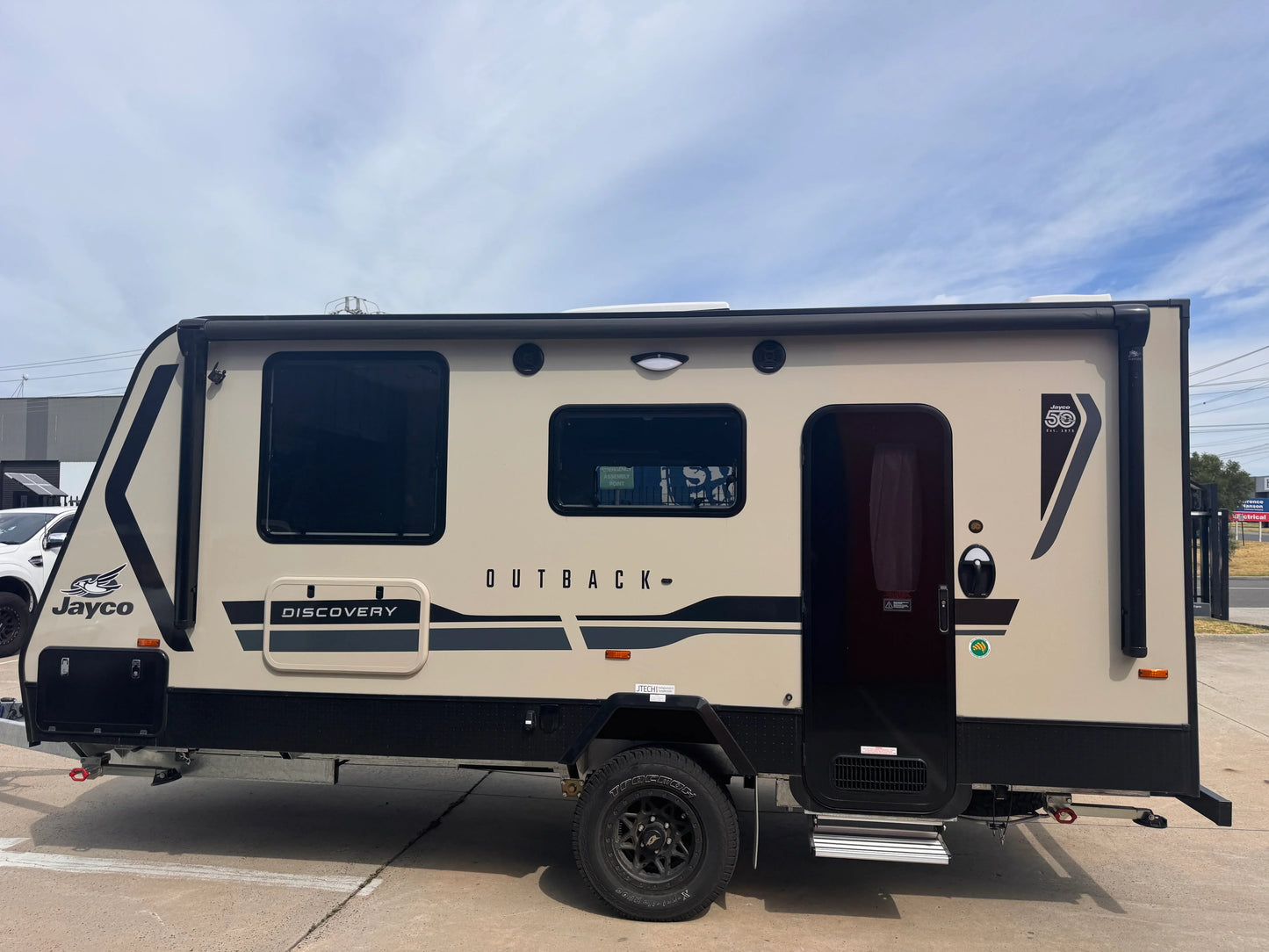 SafetyDave Wireless Rear Vision Mirror Kit - 7inch Mirror with 4 Wireless HD Cameras