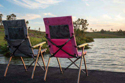 OZtrail Cape Series Recliner Chair Malibu Pink