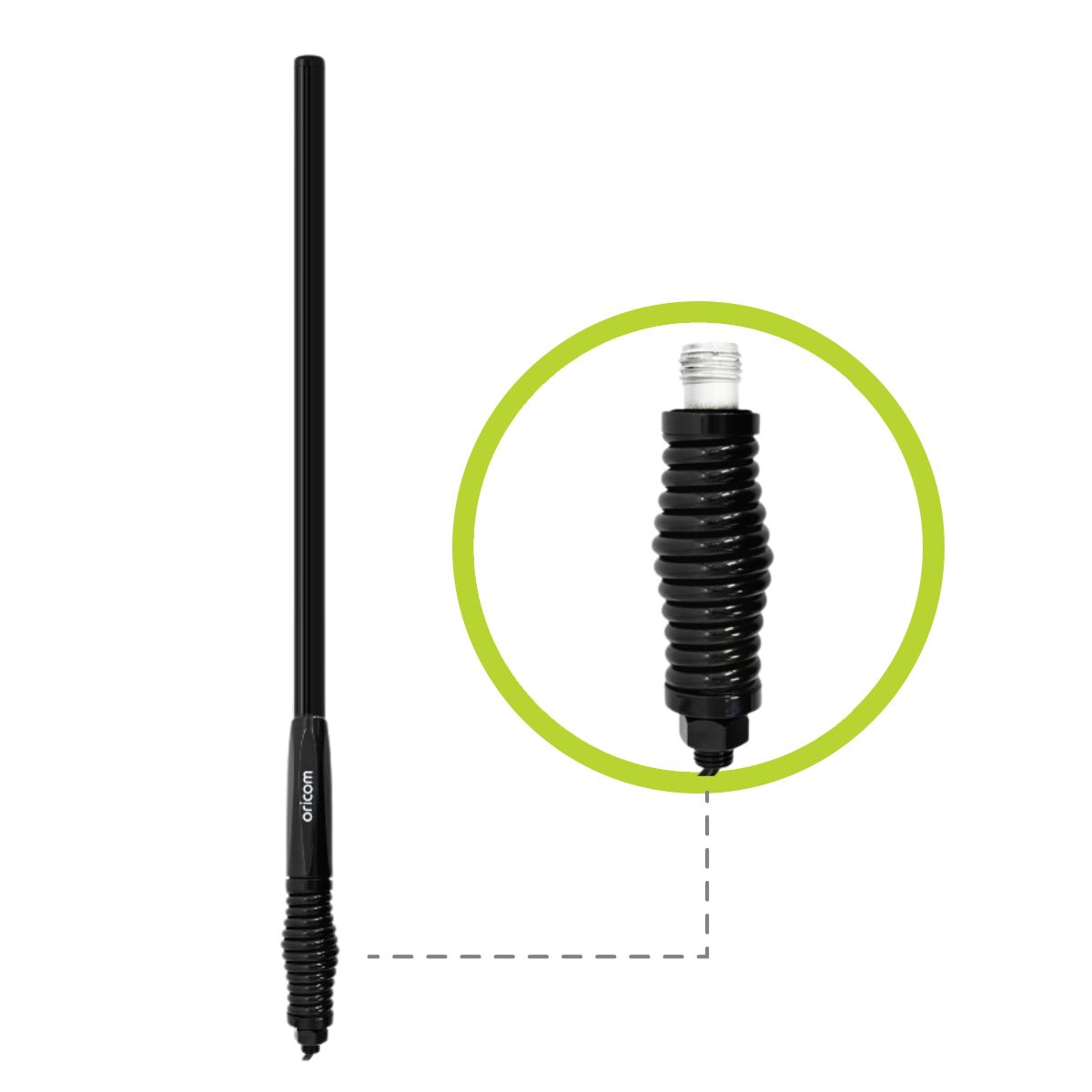 Oricom 3.0 dBi Antenna 665mm with detachable whip