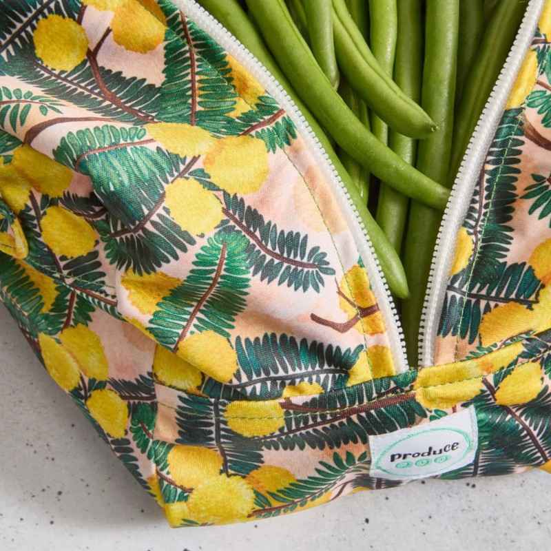 Produce Pod - Reusable Veggie Bag for Fridge - Wattle