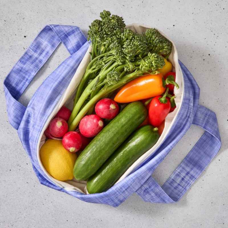 Produce Pod - Reusable Veggie Bag for Fridge - Plum