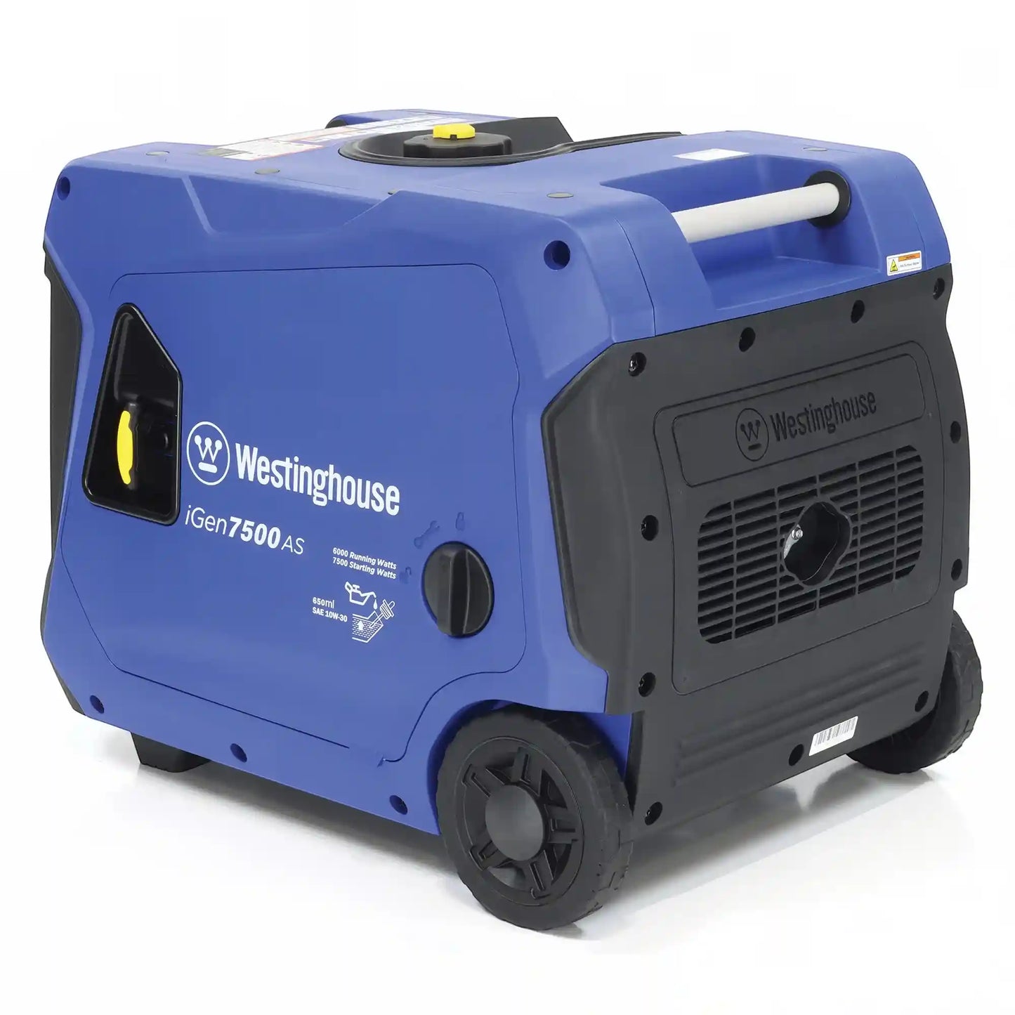 Westinghouse iGen7500AS Inverter Generator with Electric Start and Remote Control for 7500 Starting Watts / 6000 Running Watts