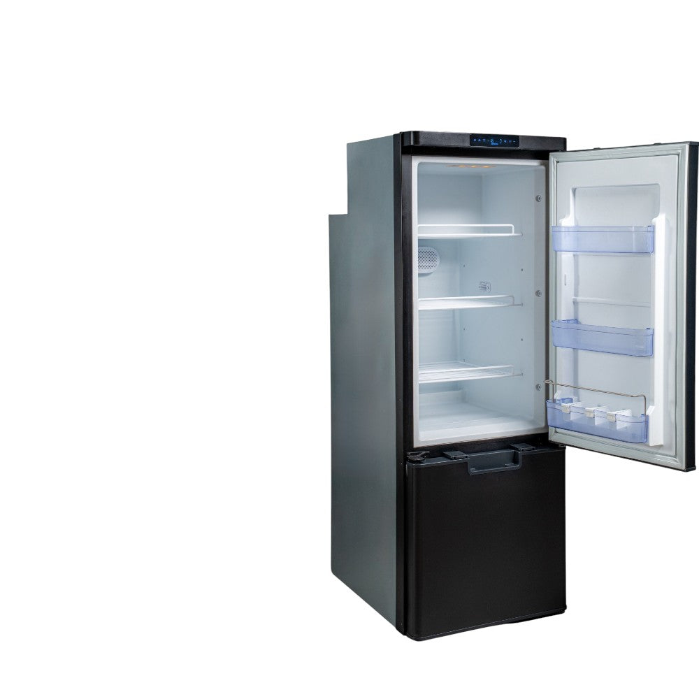NEW myCOOLMAN Upright 205L Fridge Freezer