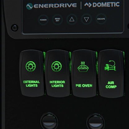 Voyager Power System canopy power system 3000W/100A inverter‑charger K-V3R01