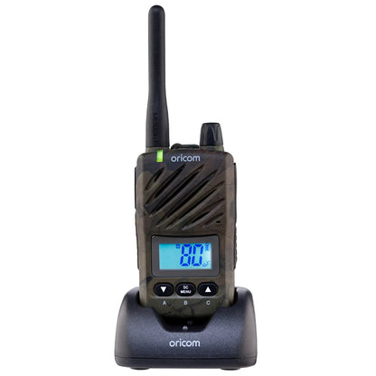 Oricom 5 Watt IP67 Waterproof Handheld UHF CB Radio - CAMO
