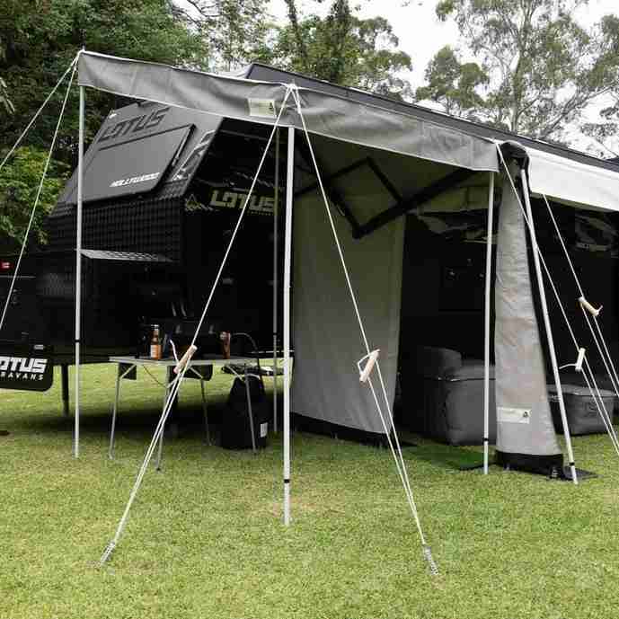Xtend Outdoors Large BBQ Porch - 2m x 2.34m