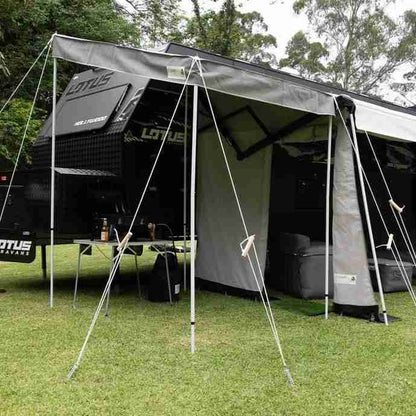 Xtend Outdoors Large BBQ Porch - 2m x 2.34m