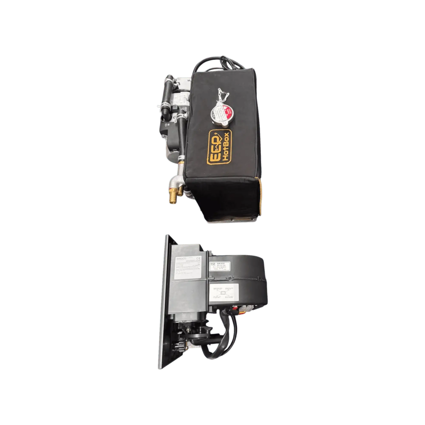 ECP Autoterm 5kw HotBox Hydronic Water Heater with 1200w 240v