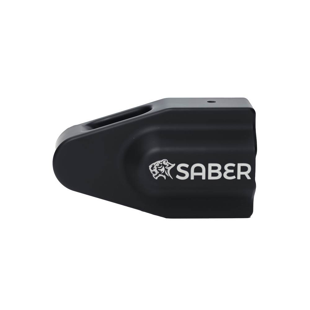 7075 The Wedge Cerakote Black winch shackle SBR-WDGCBLK