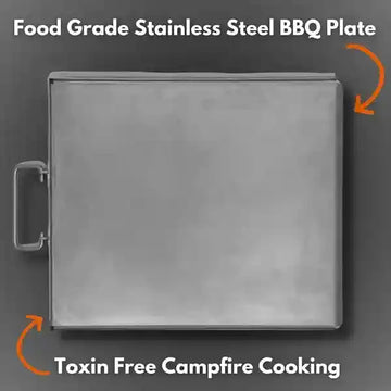ArcMate ArcPlate - Solid BBQ Plate for all sizes of ArcPit