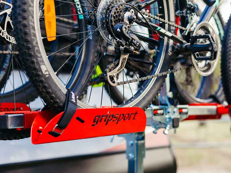 Gripsport Tilting Caravan Rack for 4 Bike - needs mounting kit