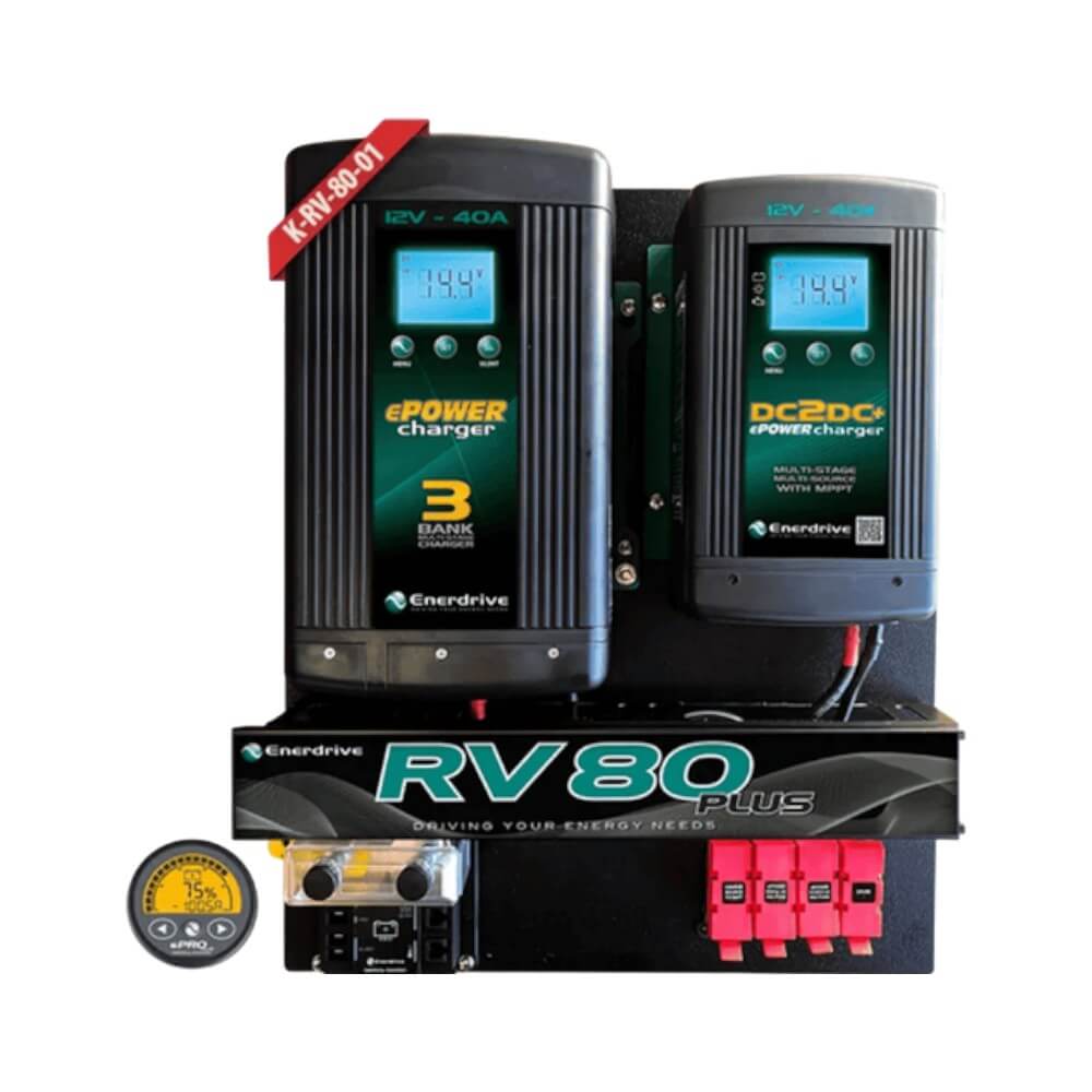 Enerdrive RV80-01 Installation Kit for Caravan, 4WD Canopy & Camper Trailer
