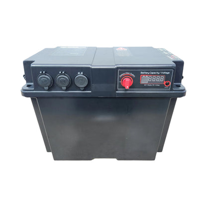 12v DCDC Charger Box (Black) Ideal for Lithium Battery