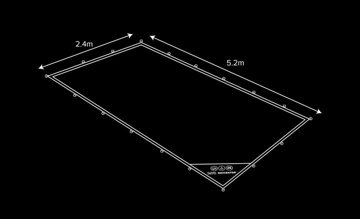 Navigator Gear Ground Buddy Annex Mat Small - in store only