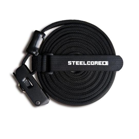 Steelcore Universal Security Strap Steel Cable Cut Resistant Webbing 6ft