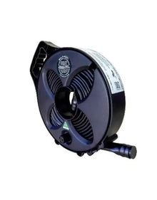 FLAT-OUT 6m Sullage Hose on BLACK Compact-Reel 25mm. C3K