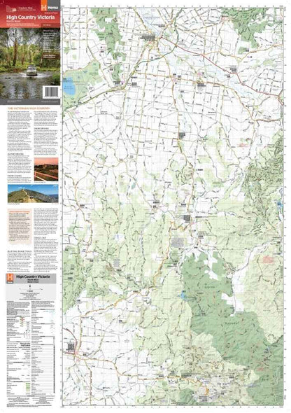 Hema The Victorian High Country - North Western Map