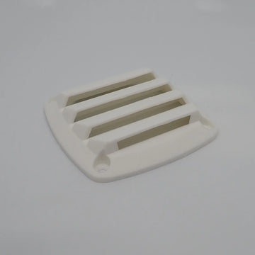 White Plastic Louvre Vent 90x90mm Vent for Caravan or RV