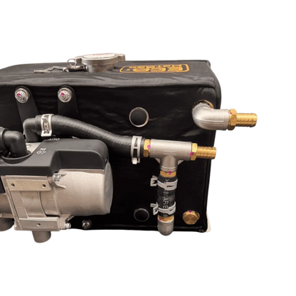 ECP Autoterm 5kw HotBox Hydronic Water Heater with 1200w 240v