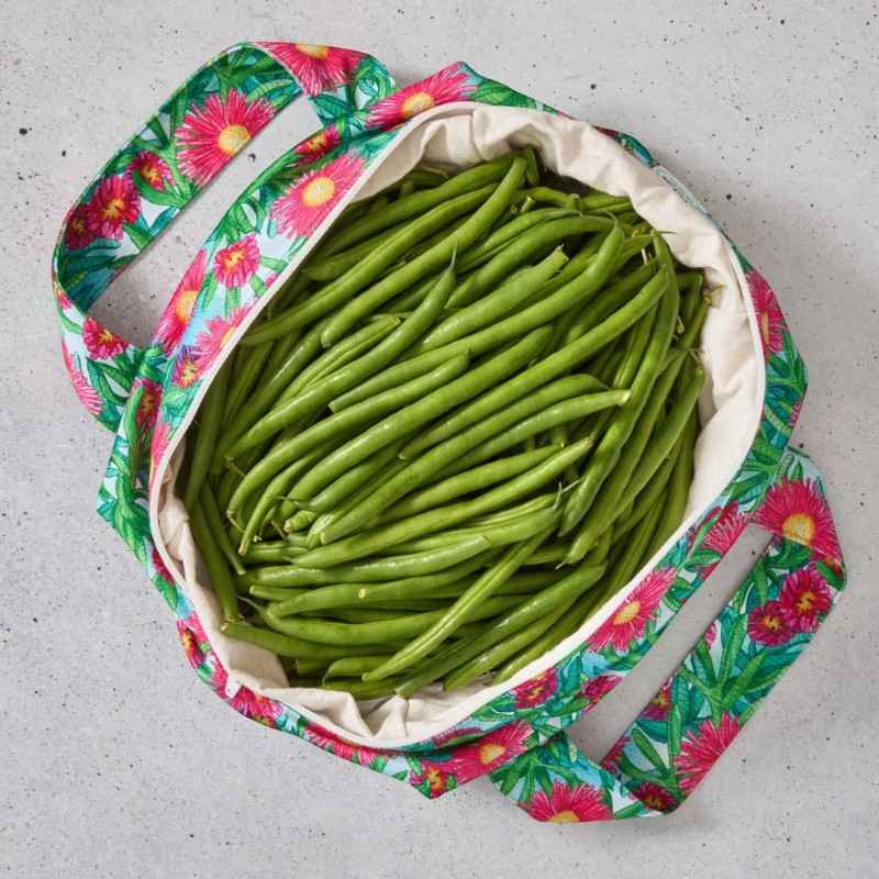 Produce Pod - Reusable Veggie Bag for Fridge - Sea Fig