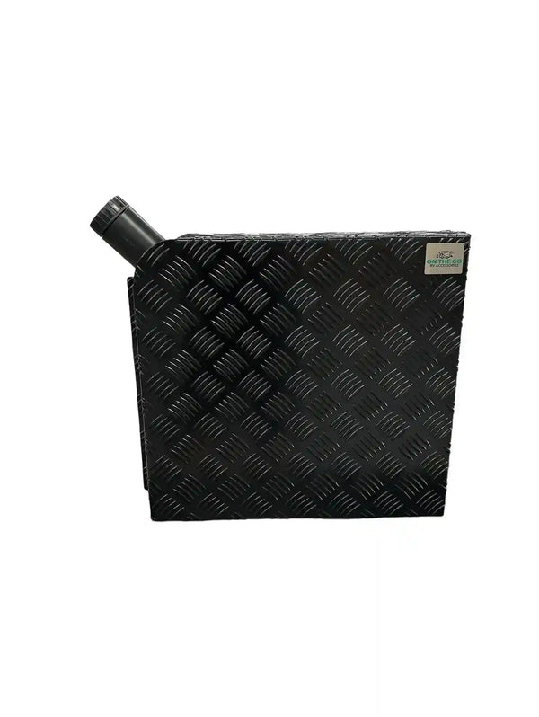 Diesel Tank Cover Black - Face Mount Left Hand Side suits Eberspacher Orifa - Everything Caravans