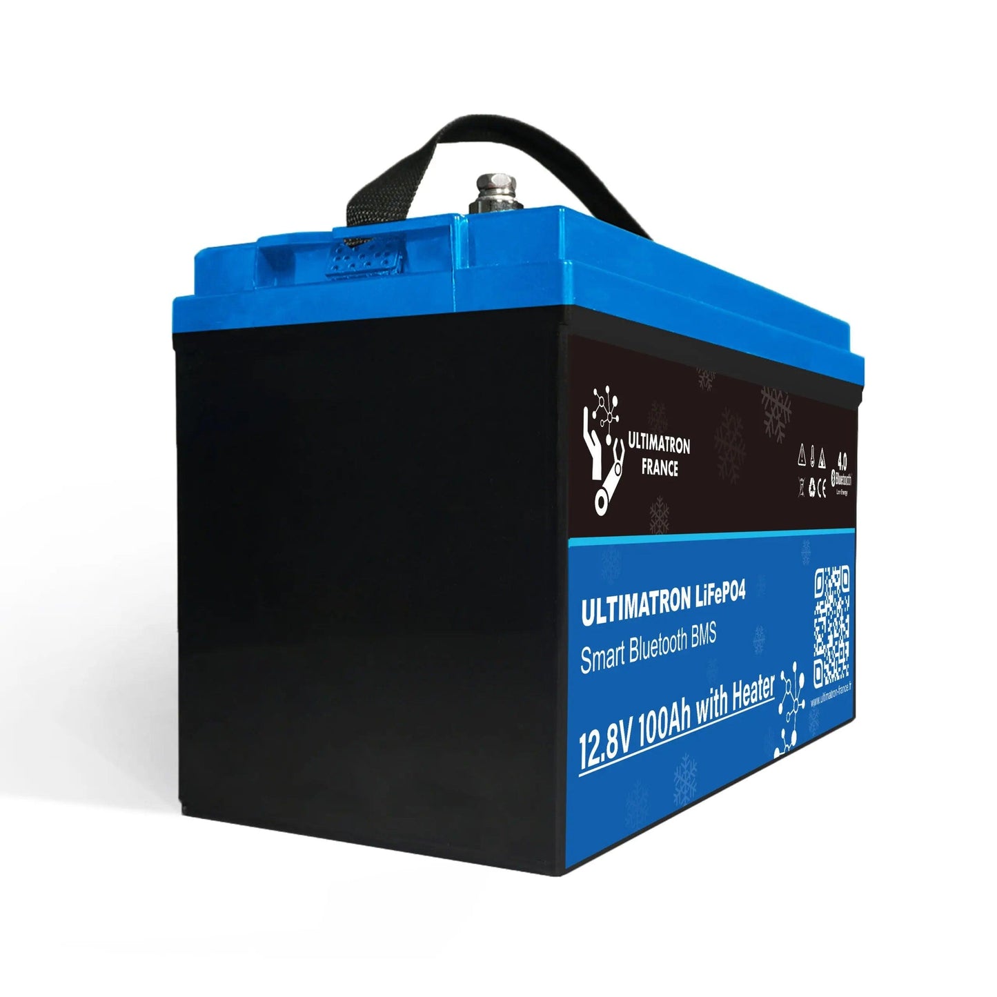 Ultimatron LIFEPO4 Smart Bluetooth Bms 12.8V 100Ah Battery - Everything Caravans