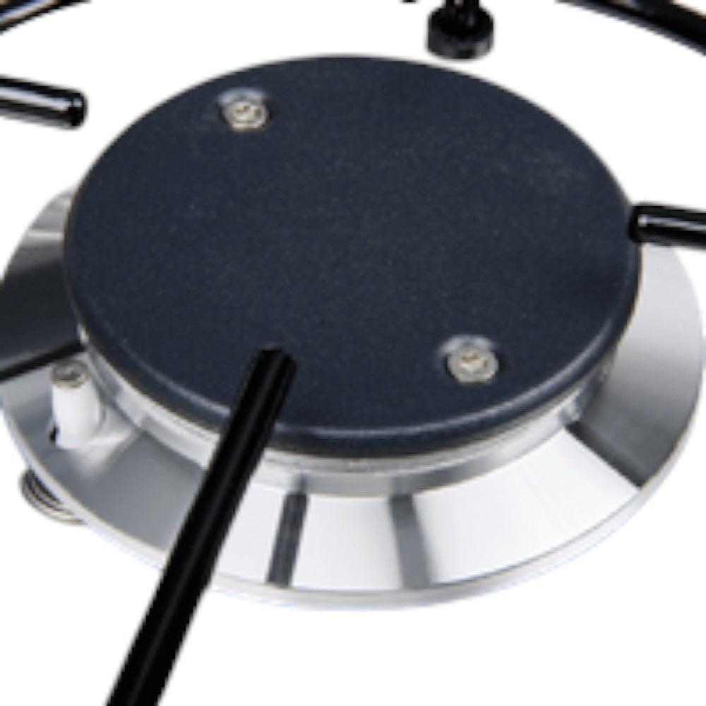 Dometic PI8023 three burner gas stove with safety glass lid for RV Cooking