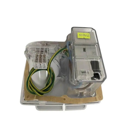 CMS Inlet 500-04318 15A Autoswitch White with RCD IP44