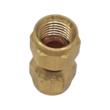 Brass Gas fitting 5/16 Flare Swivel Union for 5/16 Flare
