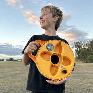 Flat Out Compact Multi-Reel Safety Orange
