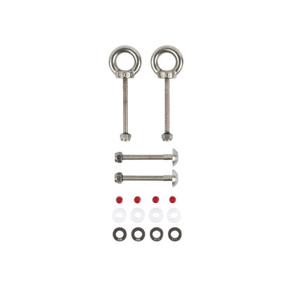 JACKAMAST Full 4PC Combo Kit | 4 x JACKAMAST + Premium Roof Bolts & Mast Bracket Kit