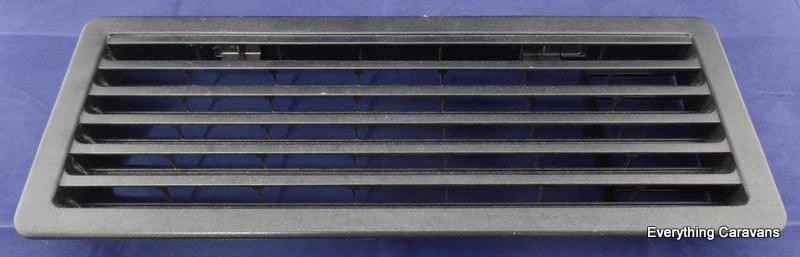 Thetford Black Lower Fridge Vent for 3 Way Caravan Fridge - Everything Caravans