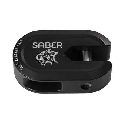 Saber 7075 Alloy Winch Shackle Short - Cerakote Black