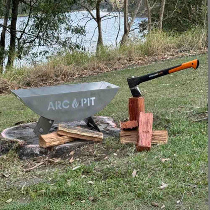 ArcMate ArcPit XL 2-in-1 portable fire pit and outdoor BBQ - Large Size