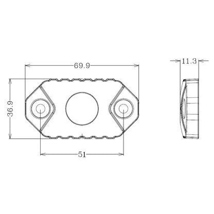 Oricom App Controlled LED Rock Light 6 Pack RGB
