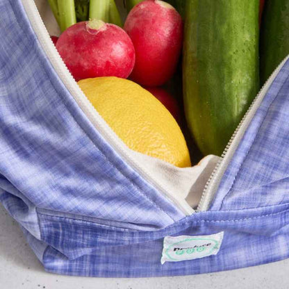 Produce Pod - Reusable Veggie Bag for Fridge - Plum