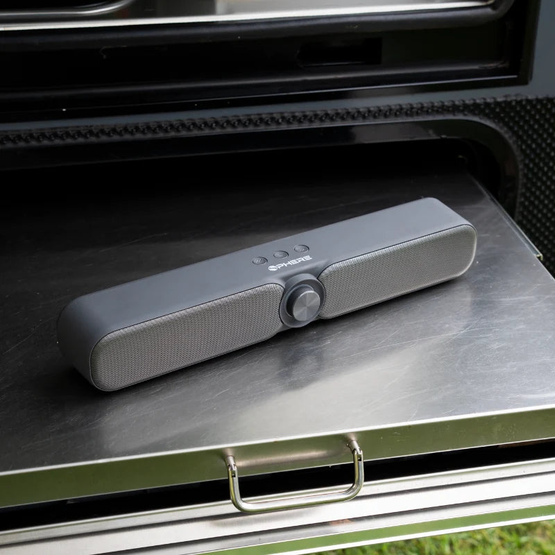 Sphere Wireless Connect Portable Speaker with Mount Dock 25W Grey