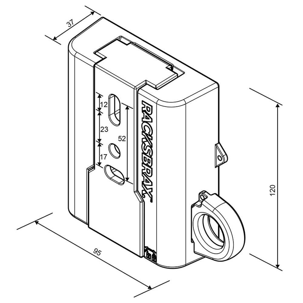 Racksbrax HD Hitch Standard Pair