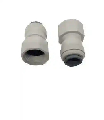 John Guest Caravan fittings 12mm x 1-2 Female Water Adaptor x 2 - Everything Caravans