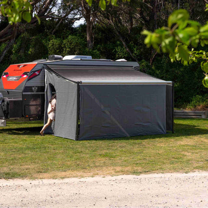 Cgear Grey Awning Privacy Screens 2m or 6Ft 6in High 11ft Offroad