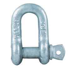 Caravan D Shackle Galvanised 8mm Rated