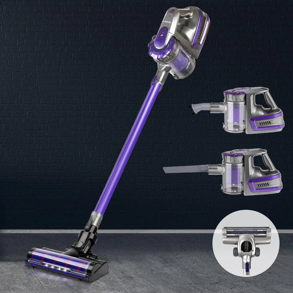 150w Handheld Cordless Vacuum Cleaner 2-Speed with Headlight