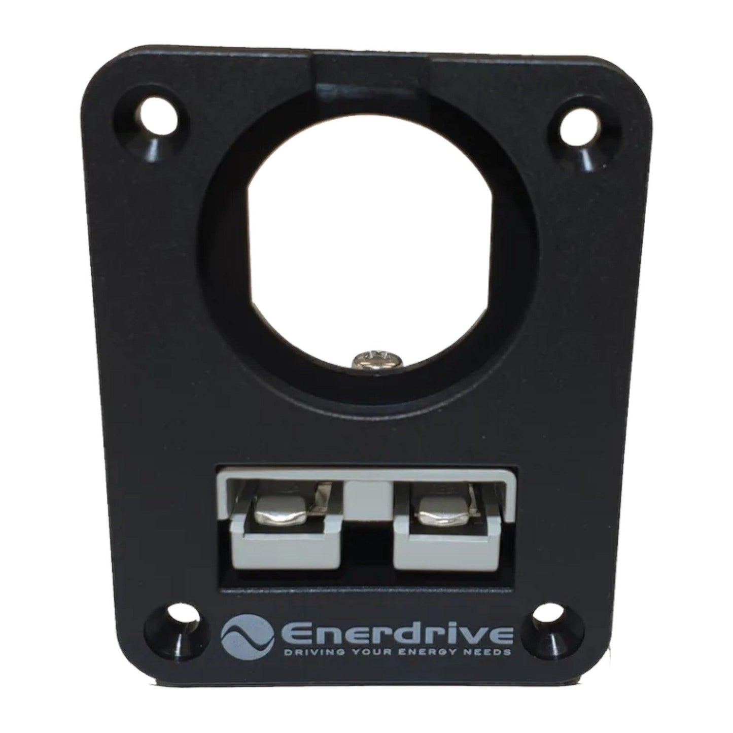 Enerdrive 50A Anderson Panel Mount Plug Holder and 1 Socket Hole - Everything Caravans