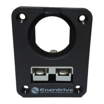 Enerdrive 50A Anderson Panel Mount Plug Holder and 1 Socket Hole - Everything Caravans