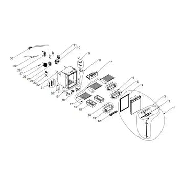 Dometic PCB Display Suits All Dometic NRX Fridges