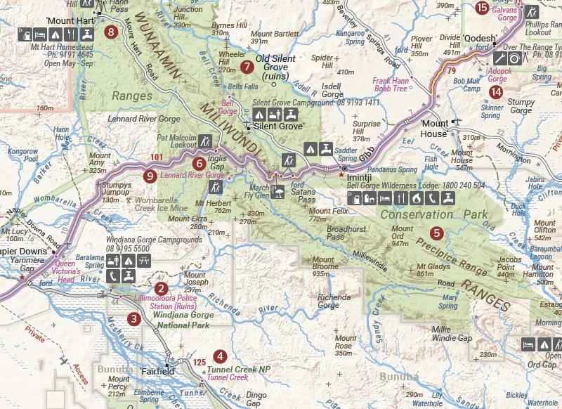 Hema The Kimberley Map